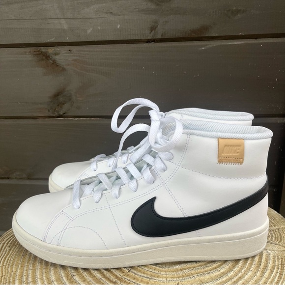 Nike Other - Nike Court Royale 2 Mid CQ9179-100 Men's White/Black Sneaker Shoes Size …